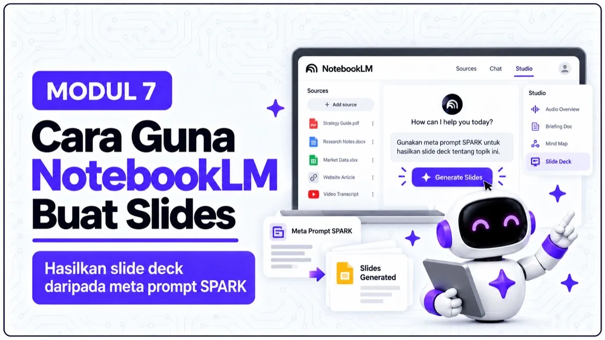 Modul 7: Cara Guna NotebookLM