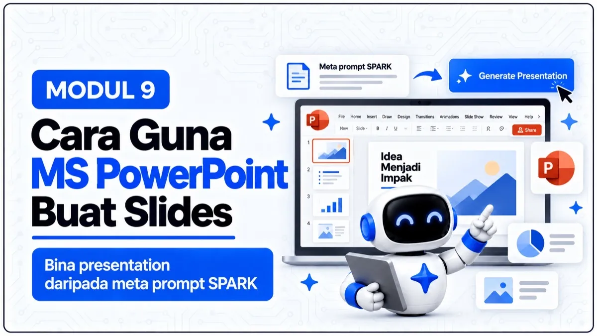 Modul 9: Cara Guna MS PowerPoint (Copilot)