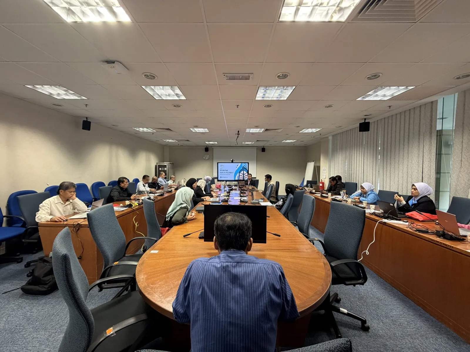 Suasana bilik latihan di Program Perubatan, KKM