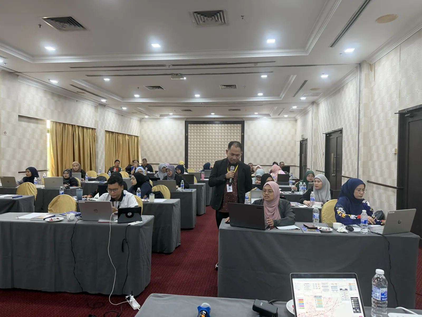 Suasana kelas latihan Gen AI bersama PSM