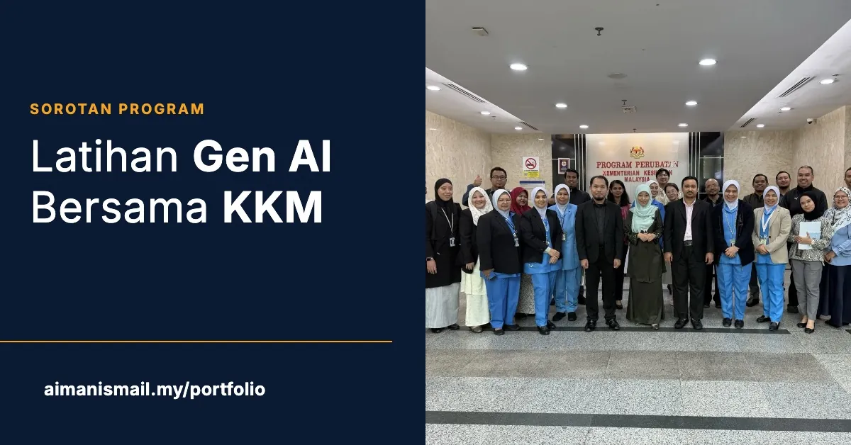 Latihan Gen AI Bersama KKM